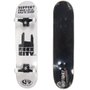 Skate Montado Rock City Support Your Local Iniciante Branco