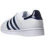 Tênis Adidas Superstar Branco/Azul