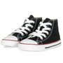 Tênis Converse Chuck Taylor All Star Hi Infantil Preto/Branco/Vermelho