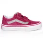 Tênis Vans Kids Old Skool V Glitter Rosa