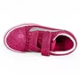 Tênis Vans Kids Old Skool V Glitter Rosa