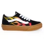 Tênis Vans Old Skool Flame Preto/Vermelho