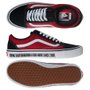 Tênis Vans Old Skool Pro Baker Collab PReto/Branco/Vermelho