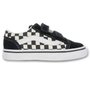 Tênis Vans Old Skool V Infantil Checkerboard Bege/Preto