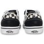 Tênis Vans Old Skool V Infantil Checkerboard Bege/Preto