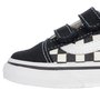 Tênis Vans Old Skool V Infantil Checkerboard Bege/Preto