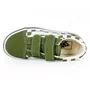 Tênis Vans Old Skool V Juvenil Verde/Branco Tênis Vans Old Skool V Juvenil Verde/Branco