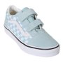 Tênis Vans Old Skool V Verde Água/Branco