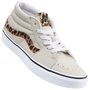 Tênis Vans Sk8-Mid Animal Sidestripe Classic Creme/Anima Print