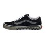 Tênis Vans Skate Old Skool Translucent Rubber Black Preto/Prata