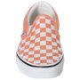 Tênis Vans Slip-On Ua Classic Checkerboard Laranja/Branco