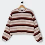 Tricot Volcom Sunset Sonic Feminino Bege/Bordo